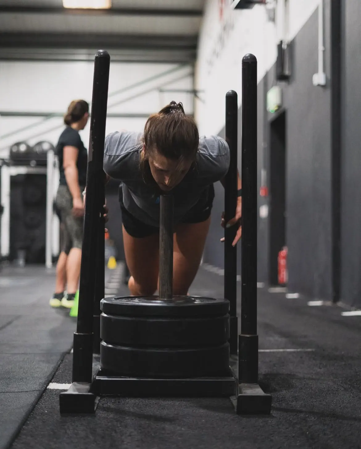 Strength training at Schoolhouse Gym in Ahoghill